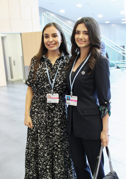 Leyla Aliyeva participates in Bonn discussion on environmental impact of Caspian Sea’s declining water level (PHOTO)