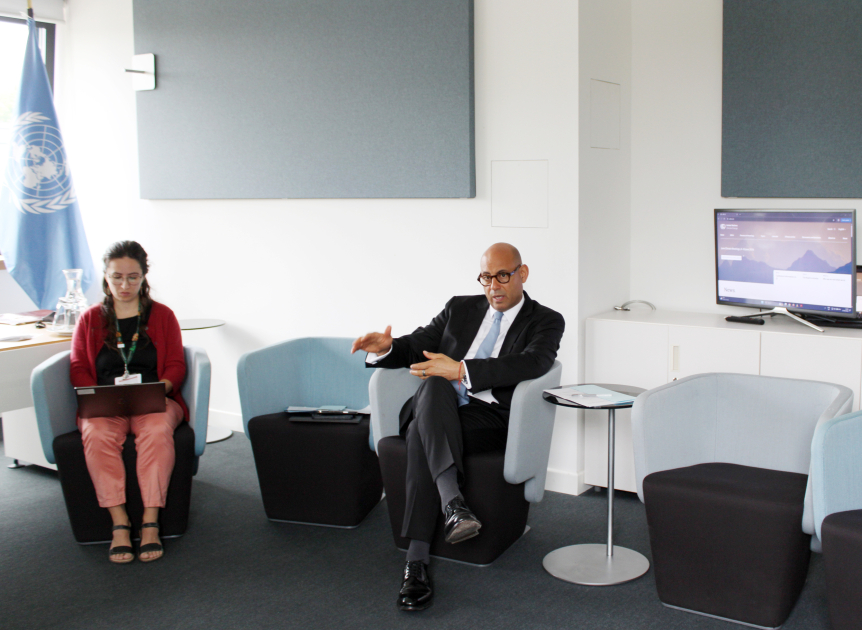 Leyla Aliyeva meets with Executive Secretary of UN Framework Convention on Climate Change (PHOTO)