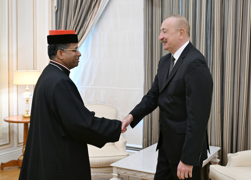 President Ilham Aliyev receives Prefect of the Dicastery for Interreligious Dialogue of Holy See (PHOTO)