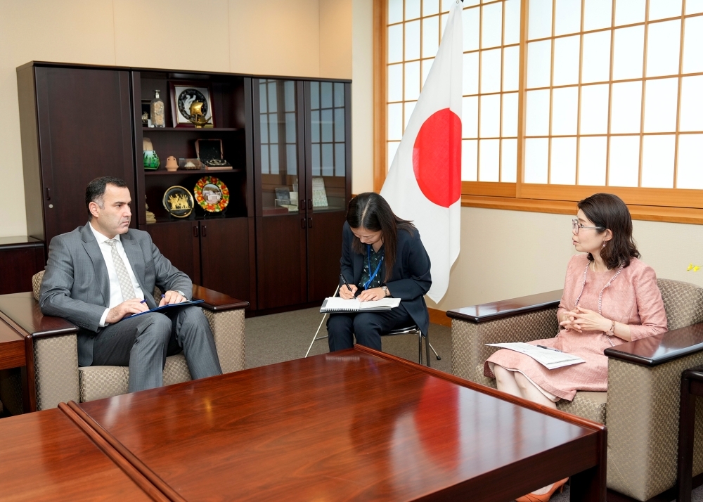 Tajikistan, Japan discuss strengthening bilateral cooperation