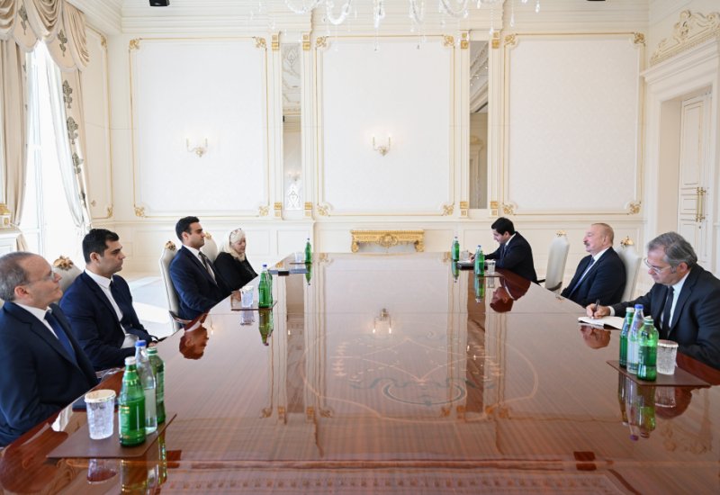 President Ilham Aliyev receives Member of U.S. House of Representatives (PHOTO)