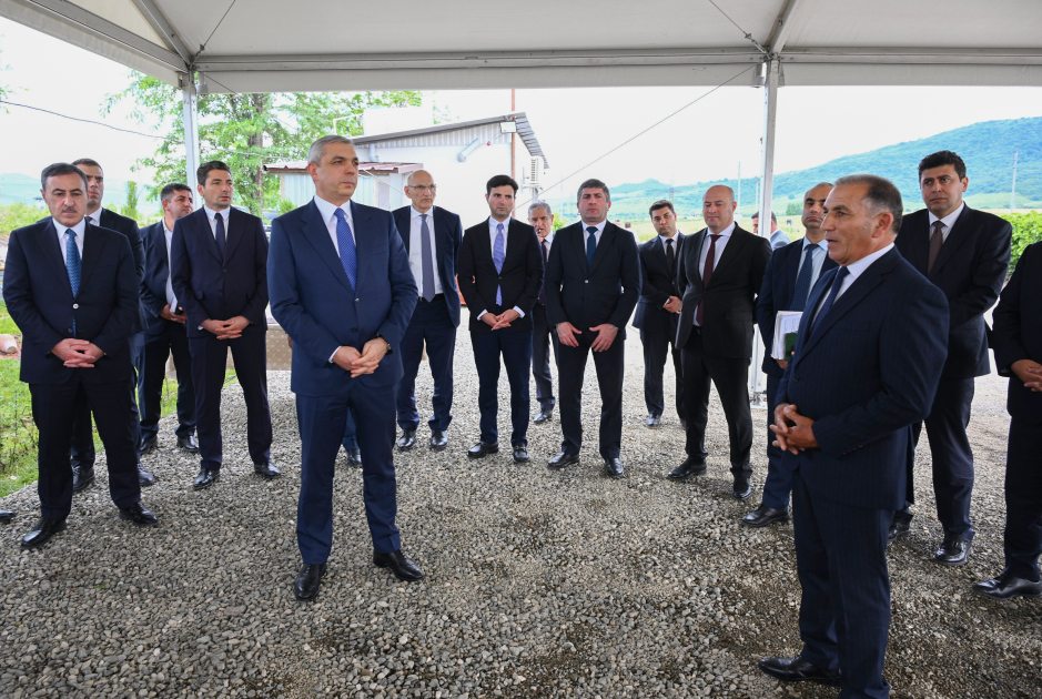 Infrastructure created for sericulture development inspected in Dashbulag village of Khojaly (PHOTO)