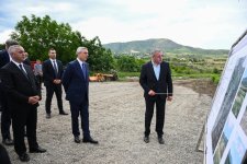Participants of Coordination Headquarters meeting inspect intensive fruit orchards in Khojaly district (PHOTO)