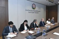 Azerbaijan and U.S. discuss future development prospects of relations (PHOTO)