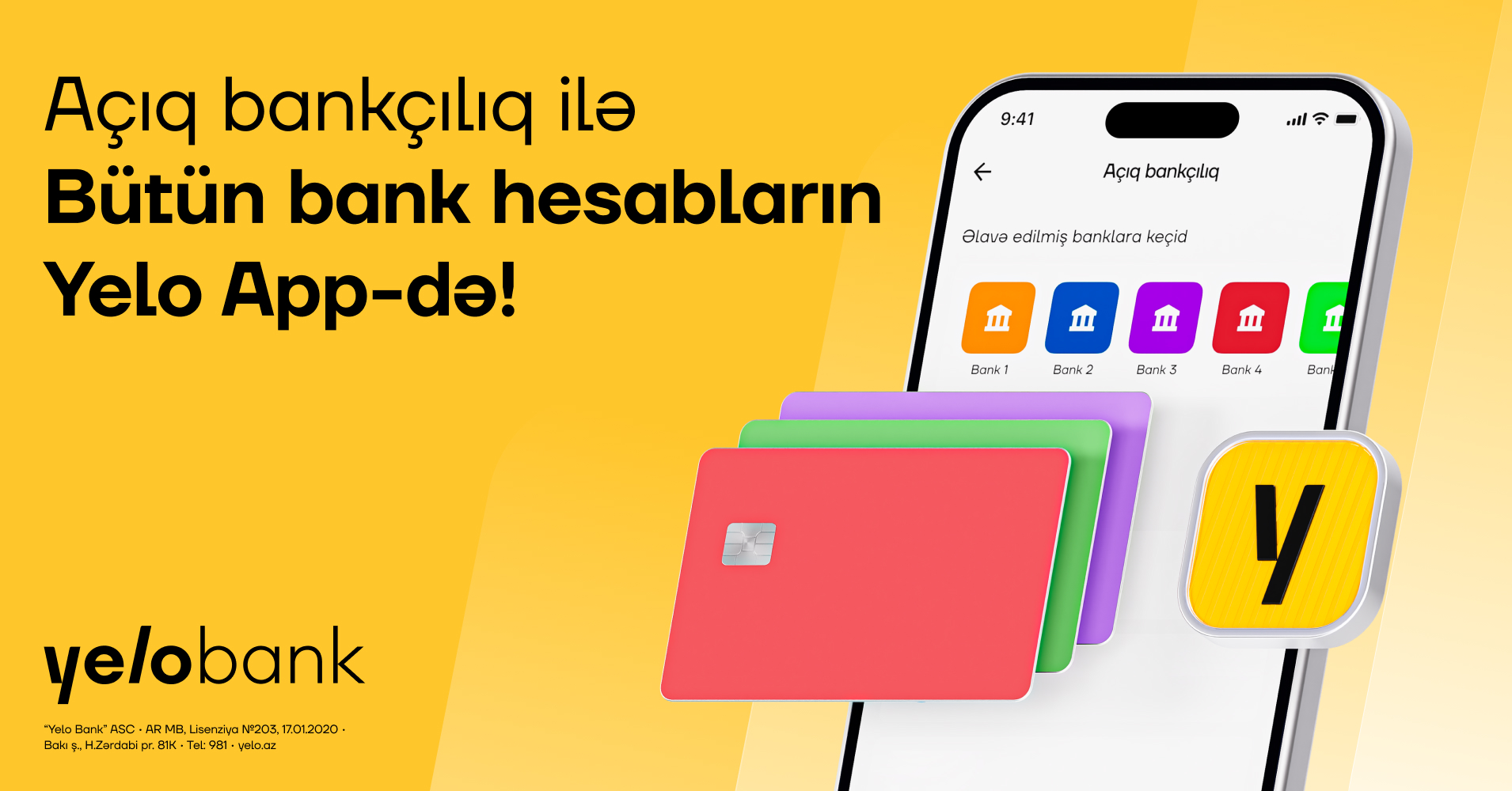 Yelo Bank combines all your accounts in a single app with Open Banking