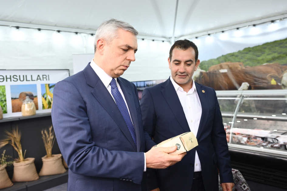 Participants of Coordination Headquarters meeting visit “Goch Et” Livestock Complex in Khojaly (PHOTO)