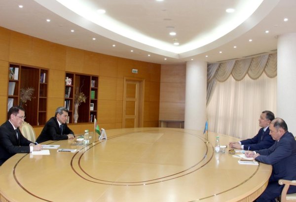 Turkmenistan, Kazakhstan discuss further development of ties