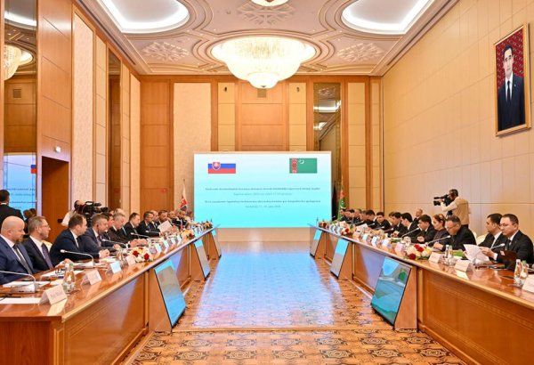 Turkmenistan, Slovakia hold first economic cooperation commission meeting