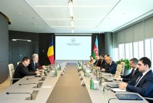 Azerbaijan and Romania brainstorm promotion of mutual investments (PHOTO)
