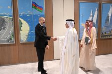 President Ilham Aliyev receives delegation of heads of member institutions of Arab Coordination Group (PHOTO)