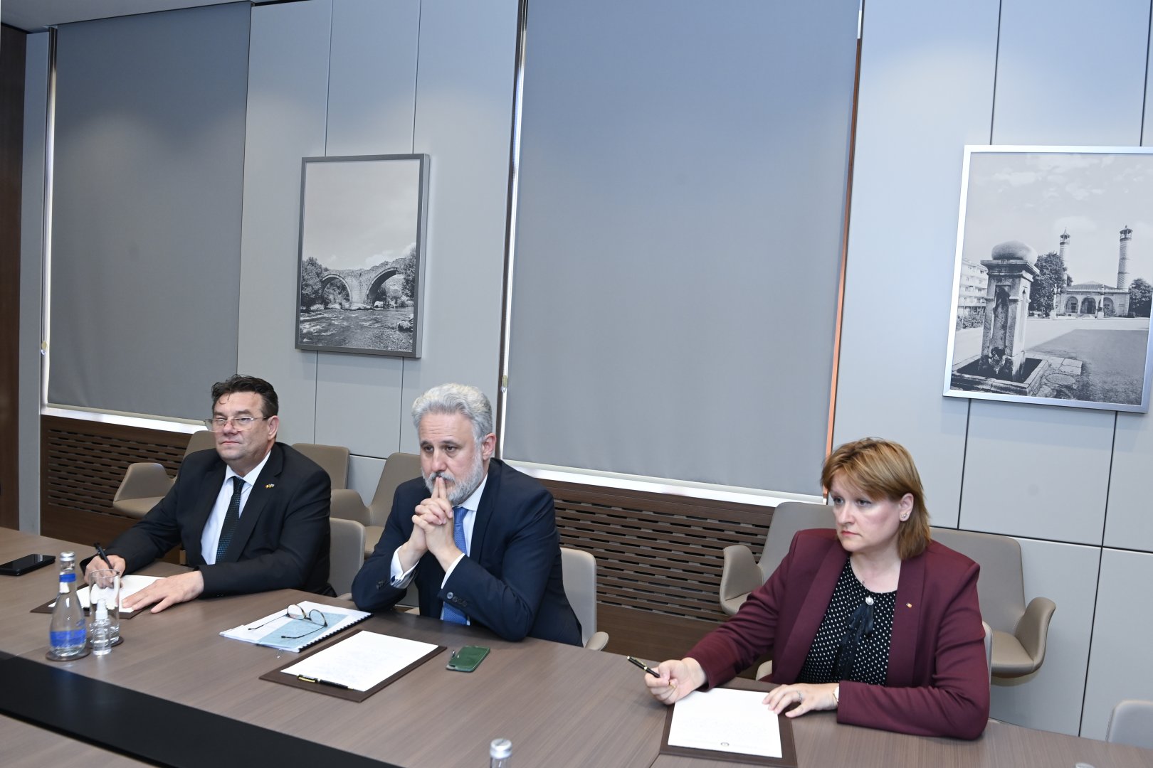 Azerbaijan, Romania parley regional security issues (PHOTO)