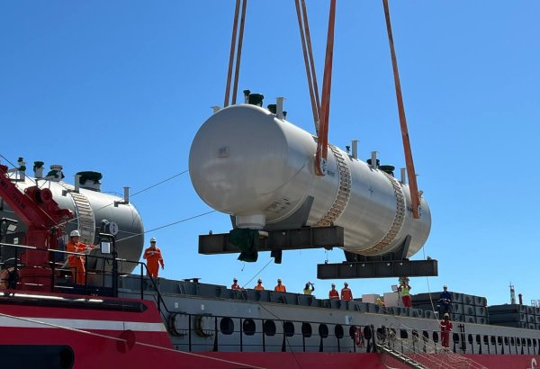 Heavy industrial equipment arrives in Kazakhstan for multi-billion Silleno plant