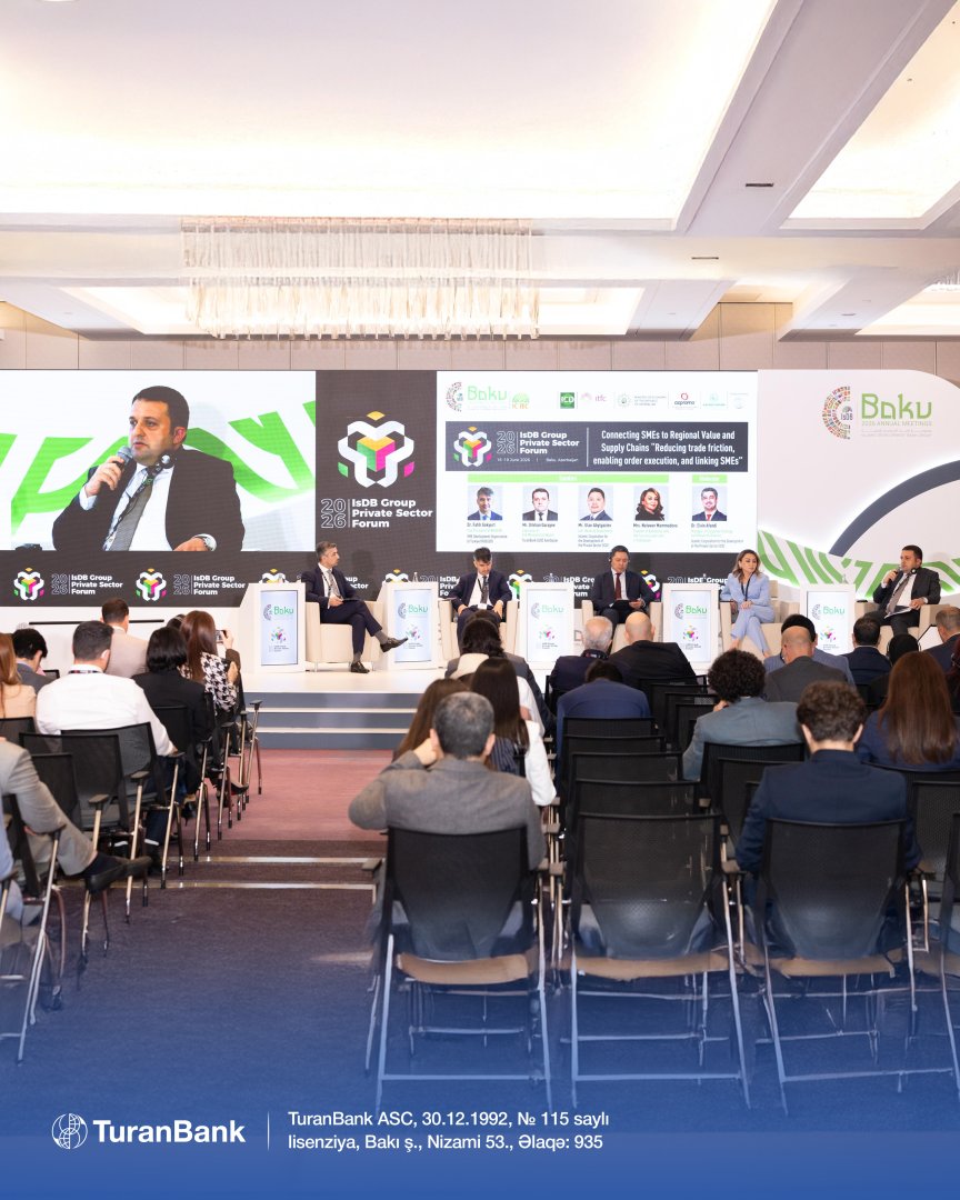 TuranBank Chairman participates as speaker at IsDB Group Annual Meetings (PHOTO)