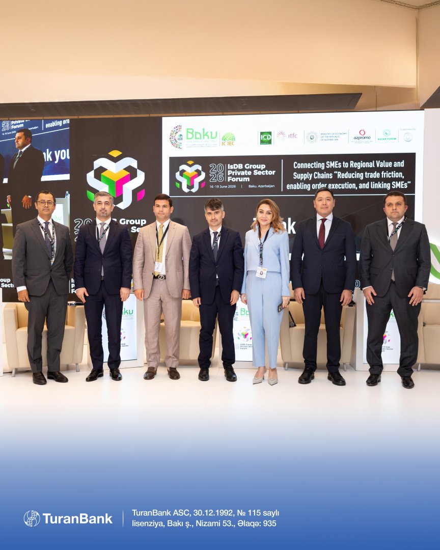 TuranBank Chairman participates as speaker at IsDB Group Annual Meetings (PHOTO)
