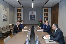 Azerbaijani foreign minister receives German ambassador (PHOTO)