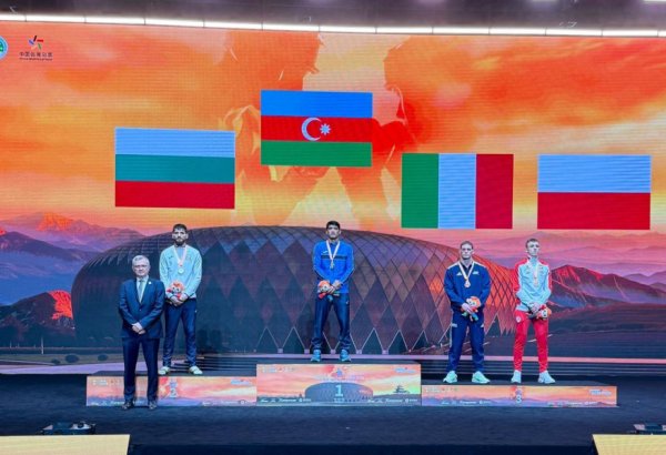 Azerbaijani boxer wins gold medal at World Cup