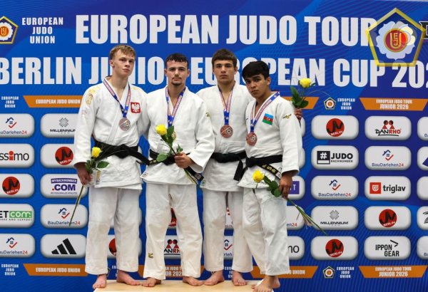 Azerbaijani judoka wins bronze medal at European Cup