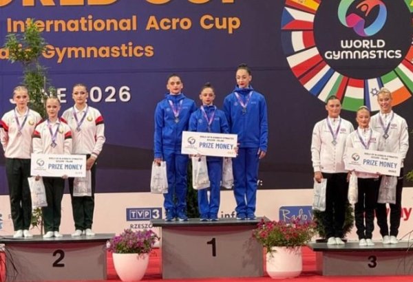 Azerbaijani gymnasts win medals at several international competitions (PHOTO)