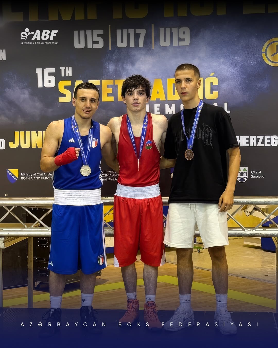 Azerbaijani boxers win 12 medals at the Olympic Hopes tournament (PHOTO)