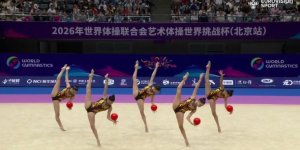 Azerbaijani gymnasts take part in World Cup (PHOTO)