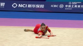 Azerbaijani gymnasts take part in World Cup (PHOTO)