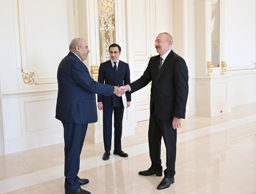President Ilham Aliyev receives delegation of House of Representatives of Hashemite Kingdom of Jordan (PHOTO)