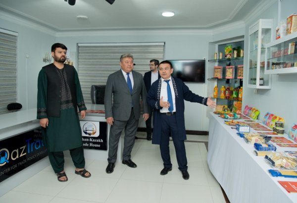 Kazakhstan opens trade house in Afghanistan's Kabul