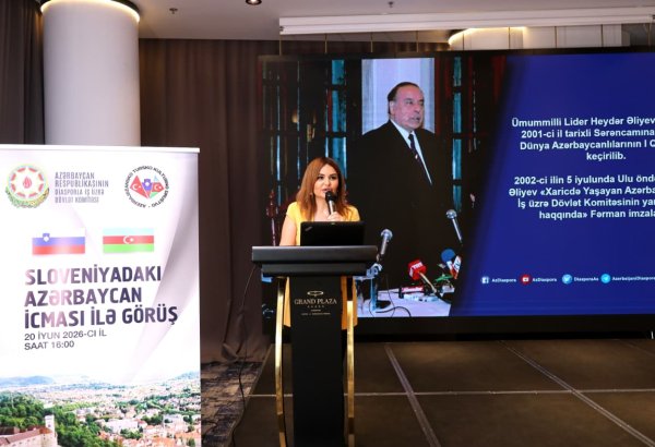 Azerbaijani community holds productive discussions in Slovenia (PHOTO)