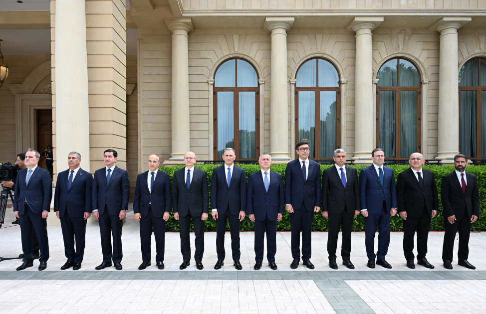 Baku hosts official welcome ceremony for President of Turkmenistan (PHOTO)