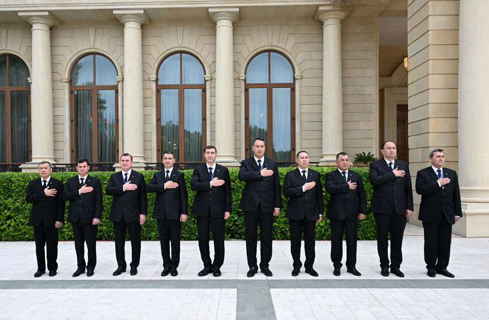 Baku hosts official welcome ceremony for President of Turkmenistan (PHOTO)