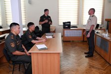 Azerbaijani and Kyrgyz representatives discuss operational planning (PHOTO)