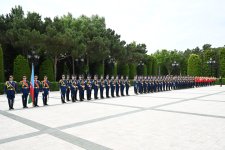 Baku hosts official welcome ceremony for President of Turkmenistan (PHOTO)
