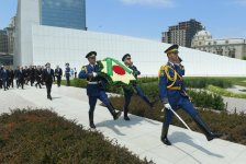 President of Turkmenistan visits Victory Park in Baku (PHOTO)