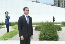 President of Turkmenistan visits Victory Park in Baku (PHOTO)
