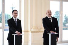 President Ilham Aliyev and President of Turkmenistan attend ceremony of presenting “Dostlug” tanker held in online format (PHOTO)
