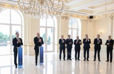 President Ilham Aliyev and President of Turkmenistan attend ceremony of presenting “Dostlug” tanker held in online format (PHOTO)