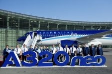 AZAL adds fourth modern Airbus A320neo to its fleet (PHOTO)
