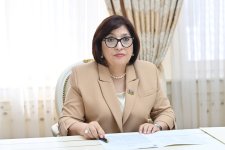 Azerbaijani Parliament Speaker meets with Deputy Speaker of House of Representatives of Morocco (PHOTO)