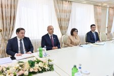 Azerbaijani Parliament Speaker meets with Deputy Speaker of House of Representatives of Morocco (PHOTO)