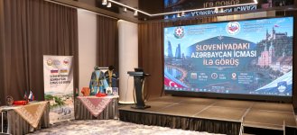 Azerbaijani community holds productive discussions in Slovenia (PHOTO)