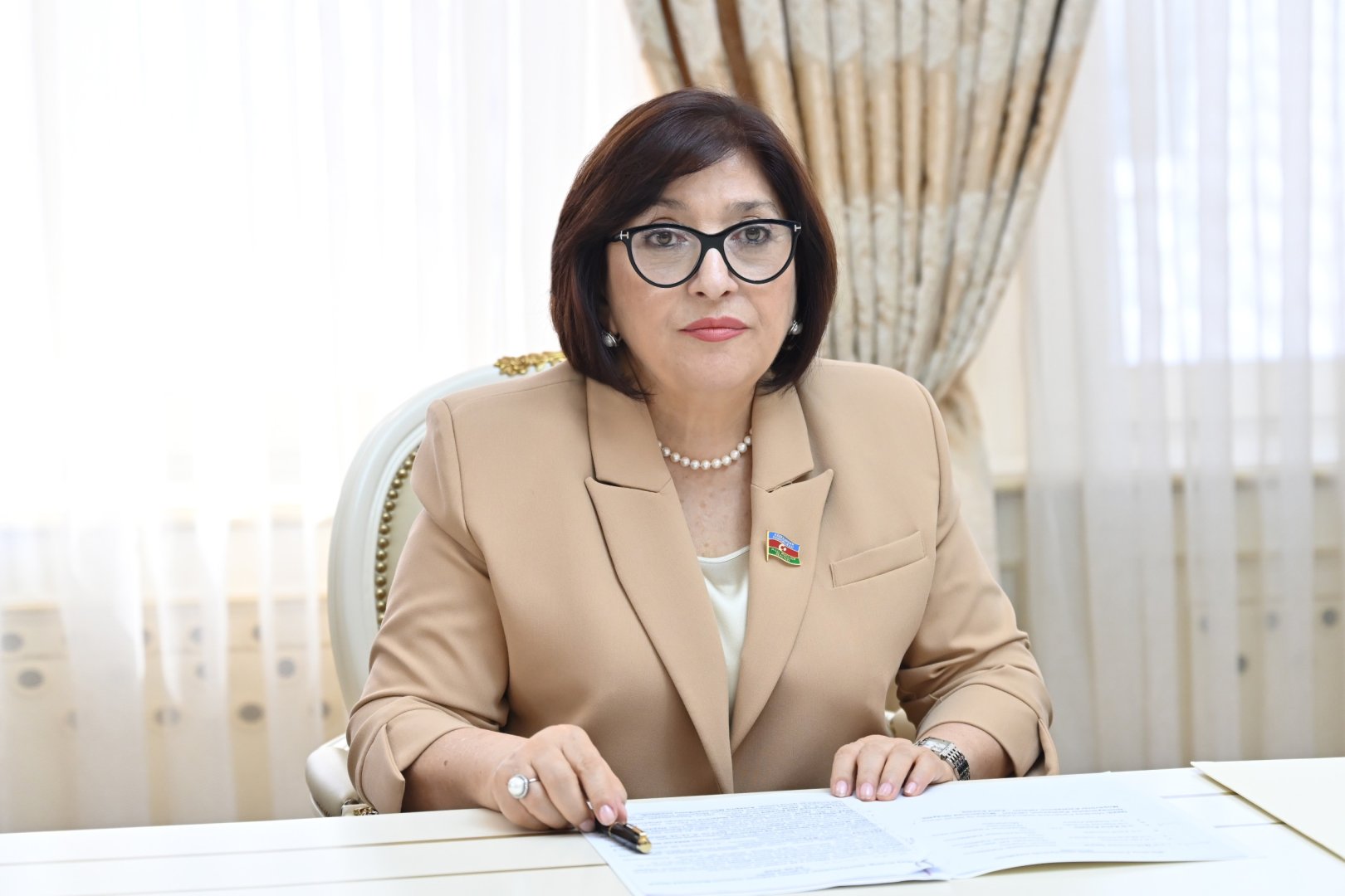 Azerbaijani Parliament Speaker meets with Deputy Speaker of House of Representatives of Morocco (PHOTO)
