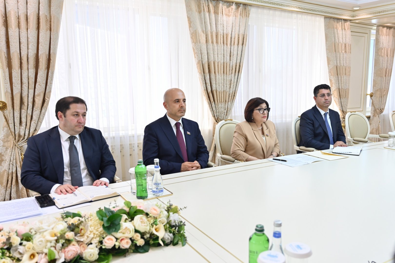 Azerbaijani Parliament Speaker meets with Deputy Speaker of House of Representatives of Morocco (PHOTO)