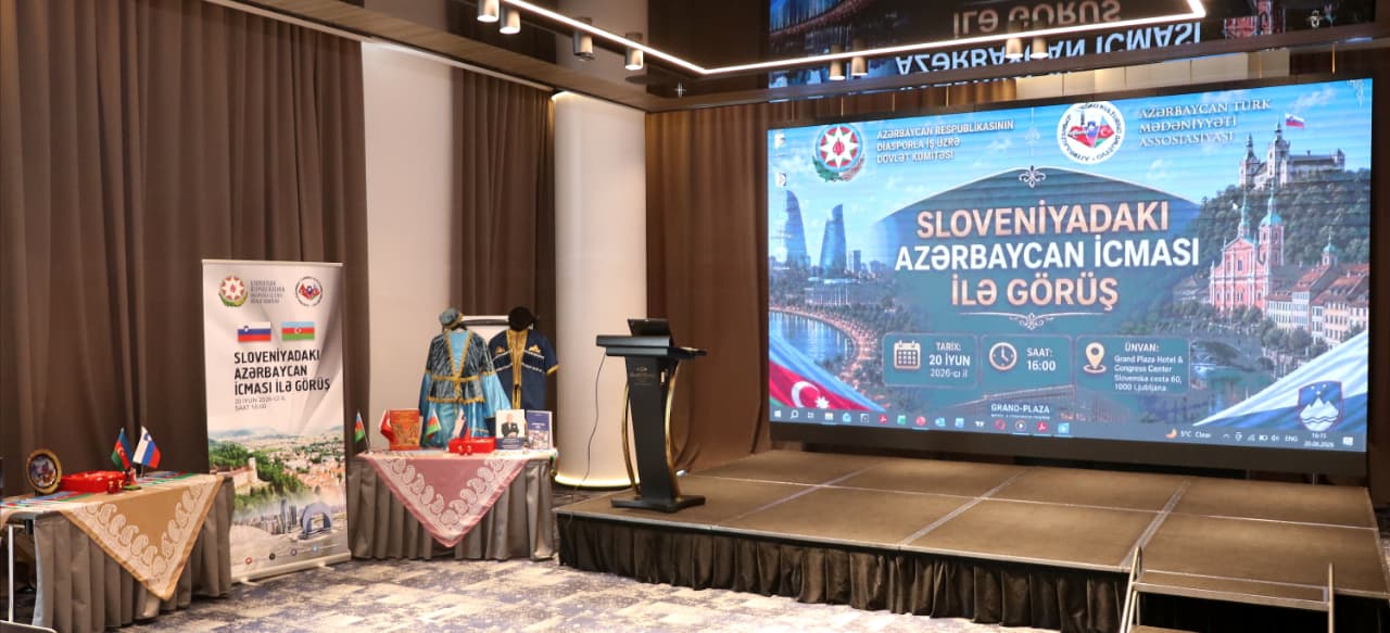 Azerbaijani community holds productive discussions in Slovenia (PHOTO)