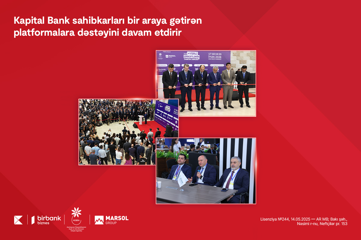 Kapital Bank continues to support platforms that bring entrepreneurs together