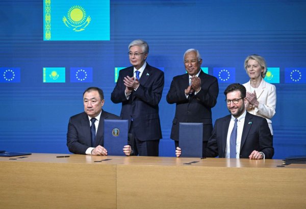 EU and Kazakhstan sign landmark aviation and Middle Corridor transit deals
