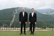 President Ilham Aliyev gifts President of Turkmenistan a Garabagh horse (PHOTO)