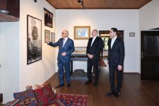 President Ilham Aliyev and President Serdar Berdimuhamedov visit Bulbul’s House-Museum in Shusha (PHOTO)