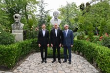President Ilham Aliyev and President Serdar Berdimuhamedov visit Bulbul’s House-Museum in Shusha (PHOTO)