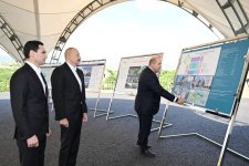 President Ilham Aliyev and President of Turkmenistan visit destroyed sites in Fuzuli city (PHOTO)