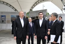 President Ilham Aliyev and President Serdar Berdimuhamedov visit construction site of Shusha Mosque (PHOTO)